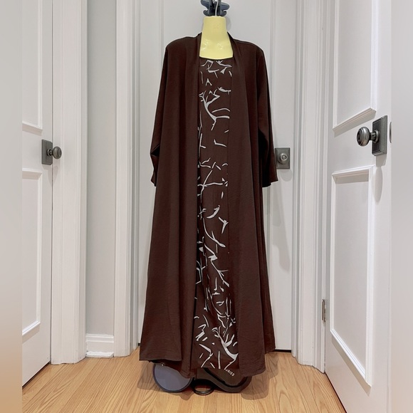NWT ** Layer Abaya Dress, Maxi Layer Dress - Picture 6 of 6